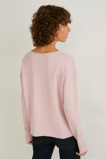 Femmes - Pull - rose