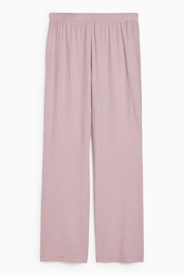 Donna - Pantaloni pigiama - rosa scuro