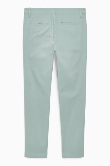 Hommes - Chino - slim fit - LYCRA® - vert menthe