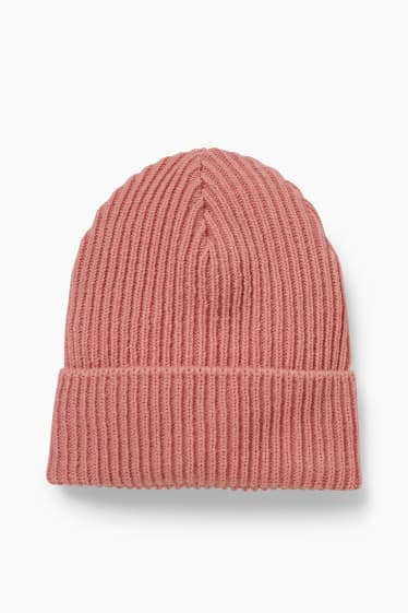 Kinderen: meisjes - Gebreide muts - roze
