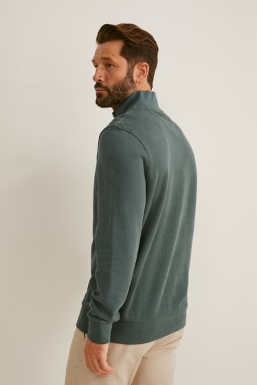 Heren - Sweatshirt - groen