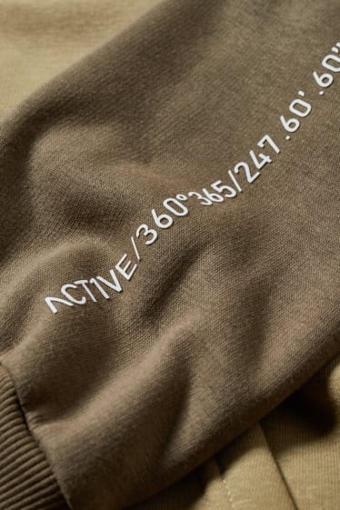Herren - Hoodie - dunkelgrün