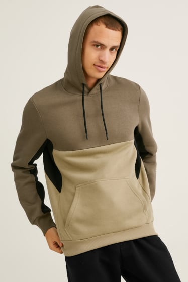 Men - Hoodie  - dark green