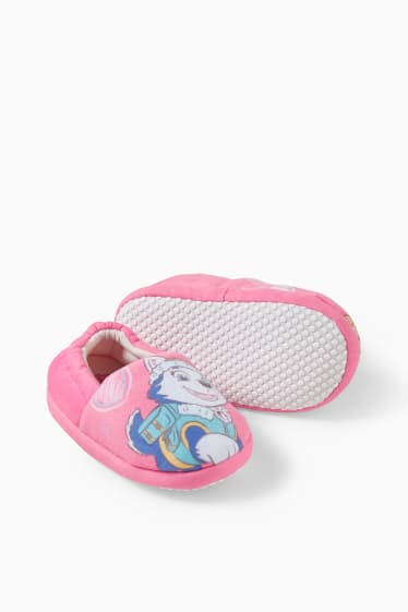 Niños - La Patrulla Canina - zapatillas de casa - fucsia