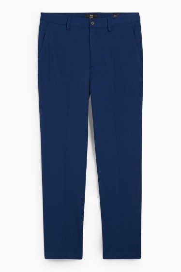 Hommes - Pantalon de costume - slim fit - Flex - LYCRA® - bleu