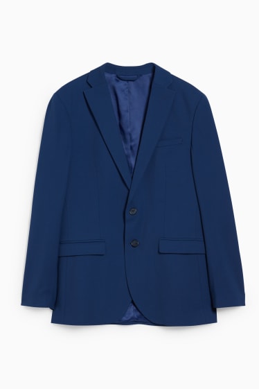 Hommes - Veste de costume - coupe étroite - flex - LYCRA® - bleu