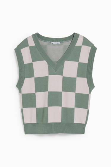 Dames - CLOCKHOUSE - spencer - groen / roze