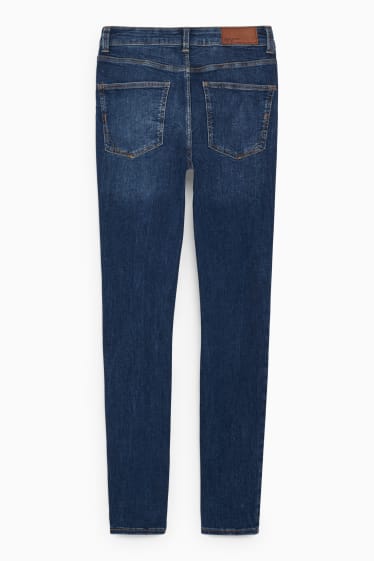 Kobiety - Skinny jeans - wysoki stan - LYCRA® - dżins-niebieski