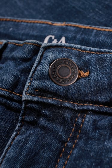 Dámské - Skinny jeans - high waist - LYCRA® - džíny - modré