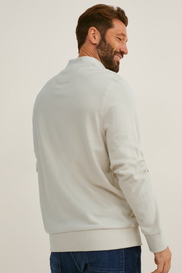 Men - Sweatshirt - creme