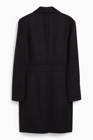 Home - Abric - mescla de llana verge - negre