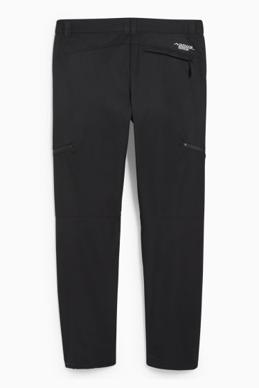 Men - Cargo trousers  - black