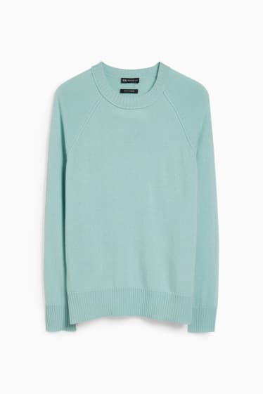 Damen - Kaschmir-Pullover - mintgrün