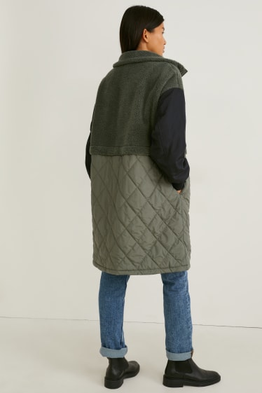 Women - Parka - recycled - dark green