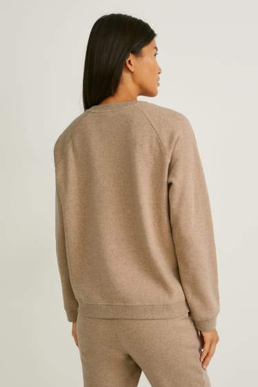 Women - Sweatshirt - beige-melange