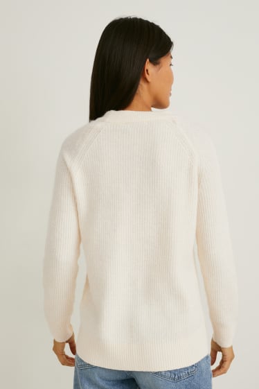 Women - Jumper - cremewhite