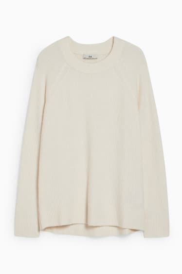 Femmes - Pull - blanc crème