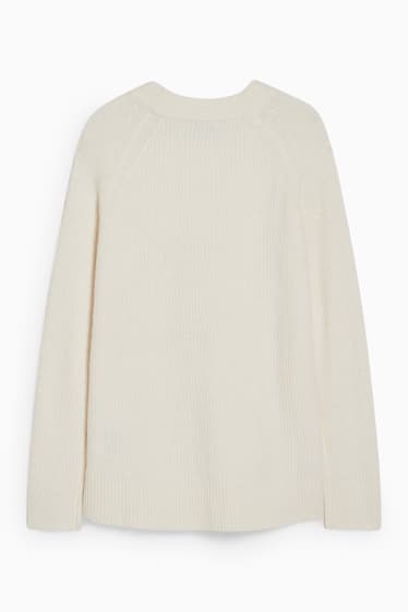 Femmes - Pull - blanc crème