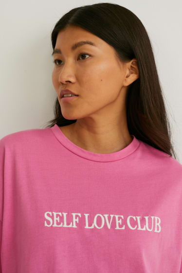 Kobiety - T-shirt - różowy