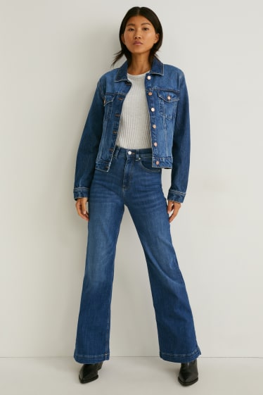 Dona - Loose fit jeans - high waist - LYCRA® - texà blau