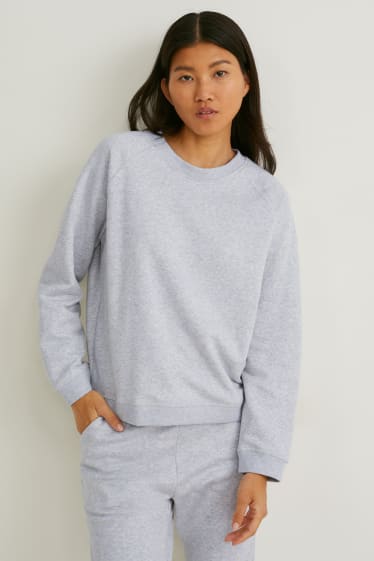 Women - Sweatshirt - light gray-melange