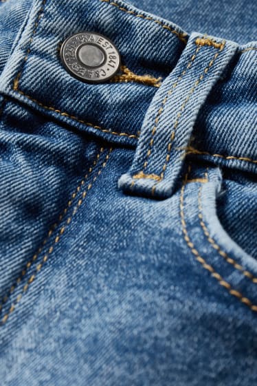 Dames - Skinny jeans - high waist - LYCRA® - jeanslichtblauw
