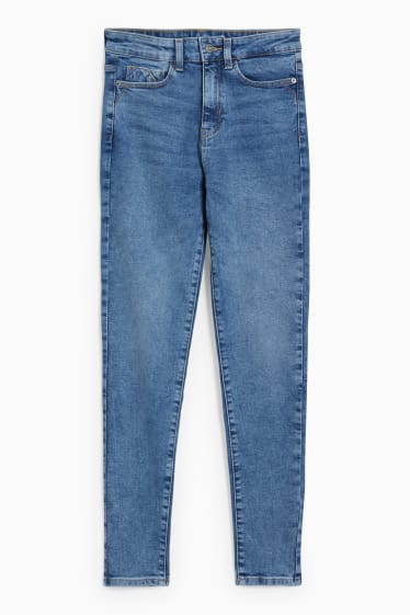 Dames - Skinny jeans - high waist - LYCRA® - jeanslichtblauw