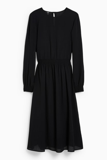 Dámské - Šaty fit & flare - černá