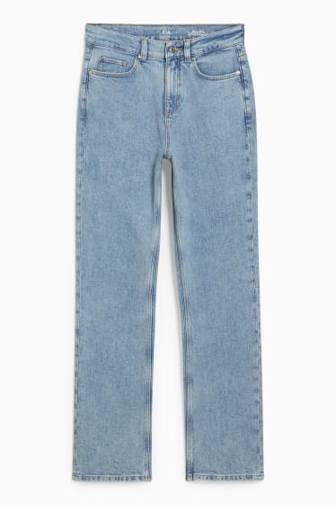 Donna - Straight jeans - vita alta - LYCRA® - jeans azzurro