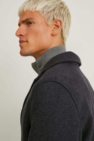 Uomo - Cappotto - grigio melange