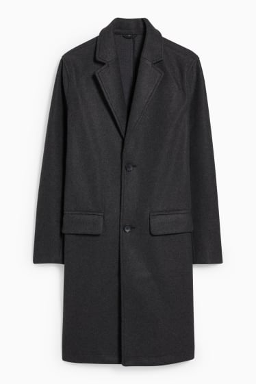 Hommes - Manteau - gris chiné