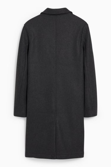 Hommes - Manteau - gris chiné