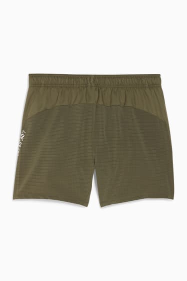 Bărbați - Pantaloni scurți funcționali  - verde închis
