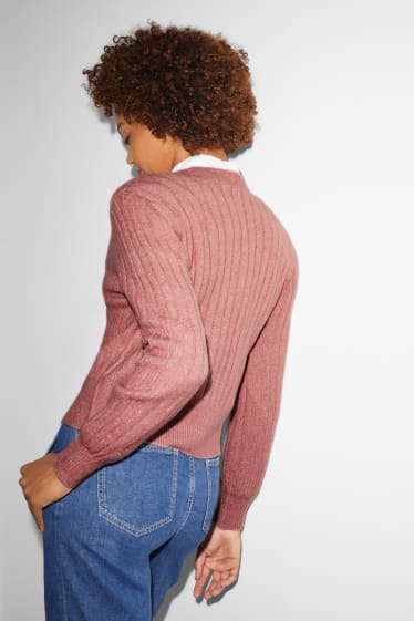 Donna - Cardigan - rosa melange