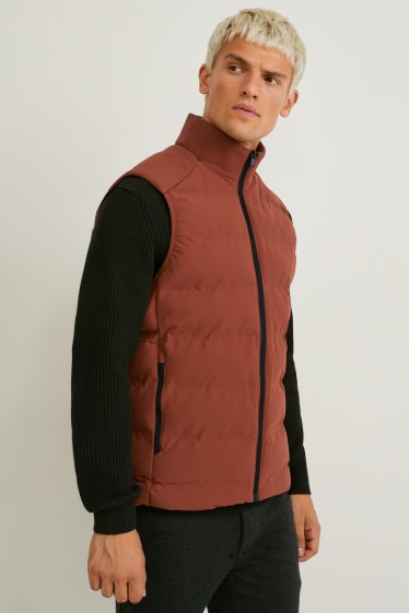 Uomo - Gilet tecnico - marrone