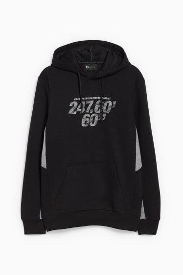 Herren - Hoodie  - schwarz