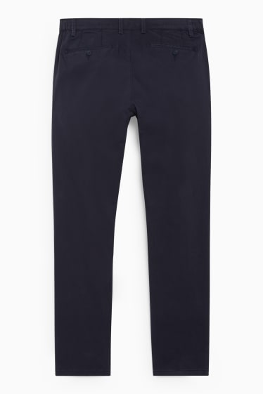 Hommes - Chino - coupe slim - LYCRA® - bleu foncé