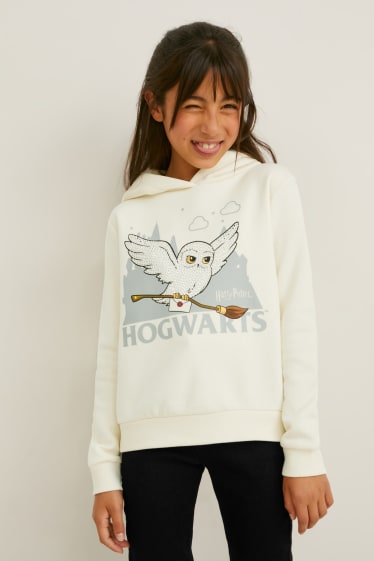 Kinderen - Harry Potter - hoodie - crèmekleurig