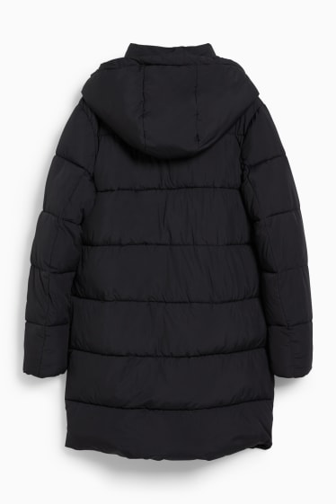 Mujer - CLOCKHOUSE - plumífero con capucha - negro