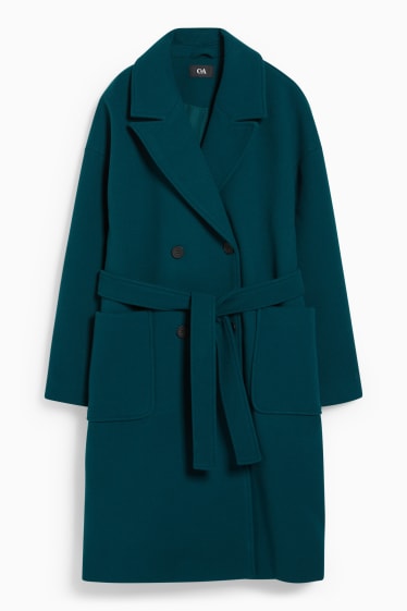Women - Coat - dark green