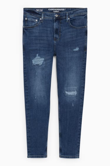 Mężczyźni - CLOCKHOUSE - carrot jeans - dżins-niebieski