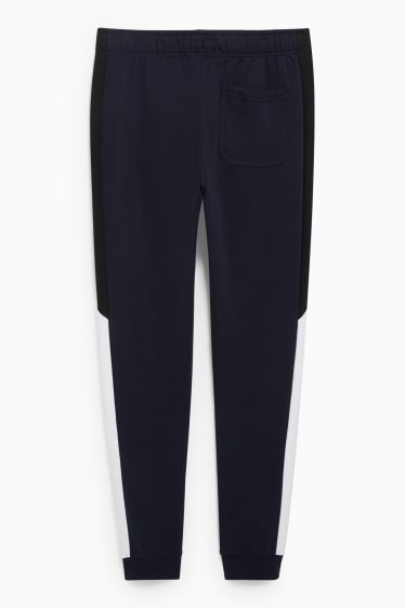 Hommes - CLOCKHOUSE - pantalon de jogging - bleu foncé