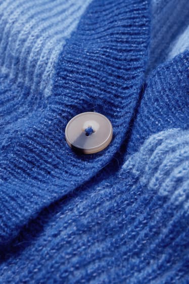 Damen - Strickjacke - blau