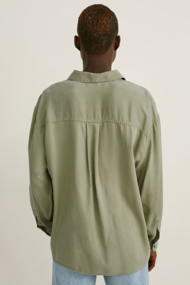 Donna - Blusa - verde chiaro