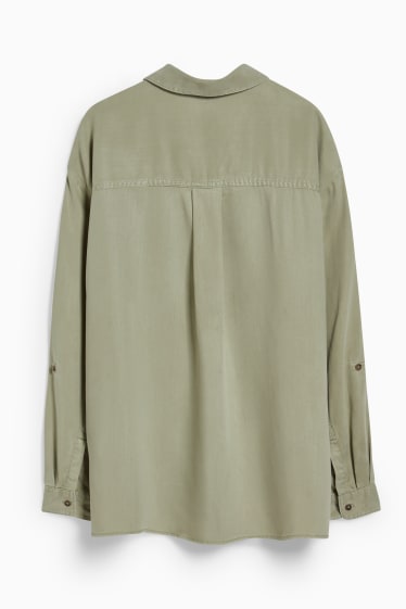 Donna - Blusa - verde chiaro