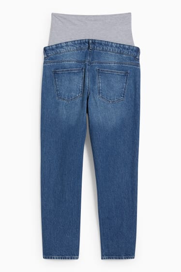 Dámské - Těhotenské džíny - tapered fit - LYCRA® - džíny - modré