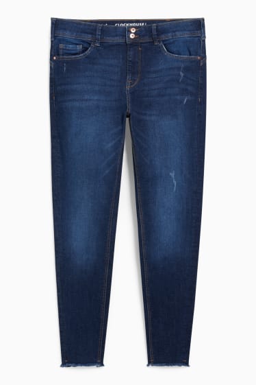 Ados & jeunes adultes - CLOCKHOUSE - skinny jean - mid-waist - LYCRA® - jean bleu