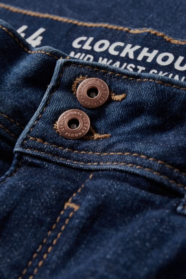 Ados & jeunes adultes - CLOCKHOUSE - skinny jean - mid-waist - LYCRA® - jean bleu