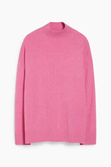 Women - Cashmere jumper - pink
