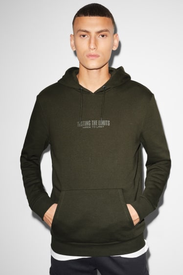 Men - CLOCKHOUSE - hoodie - dark green